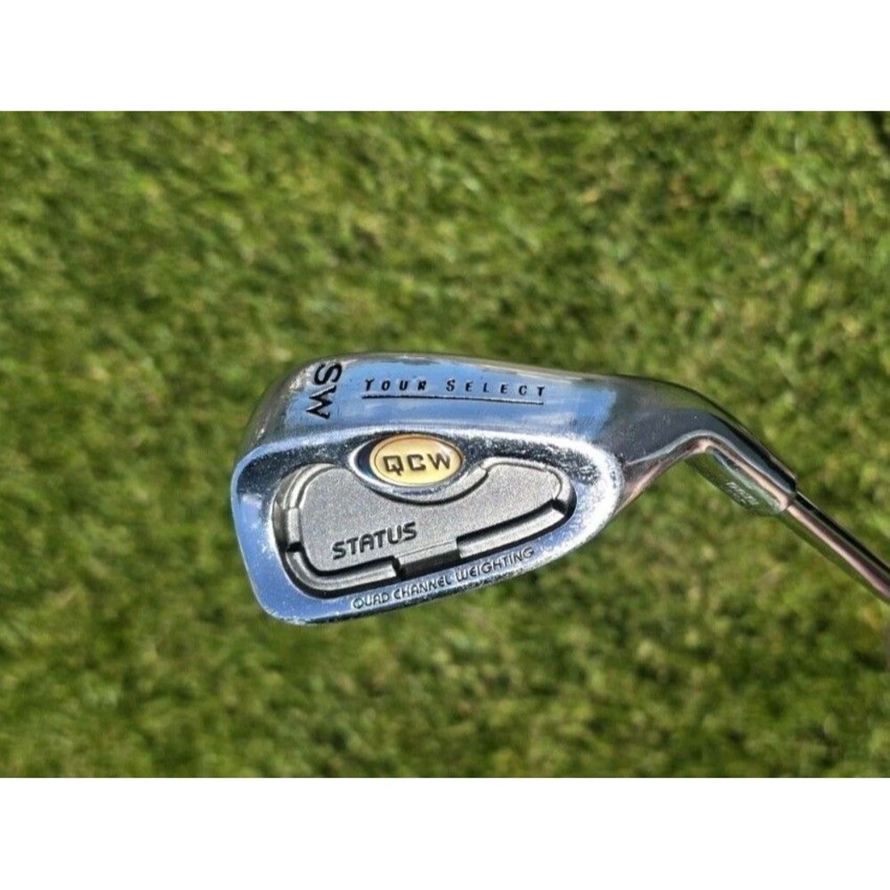Tour Select Status Sand Wedge RH S200 Stiff Flex Steel Shaft Good Jumbo Grip